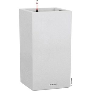 Übertopf Lechuza CANTO Stone 30 high, quarzweiß, 30x56x30 cm