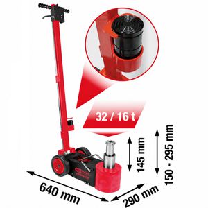 Produktbild für Rangierwagenheber KS-Tools Performance 160.1075