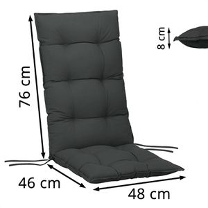 Produktbild für Auflage Deuba Cozy Vanoma, 108070, aus Polyester