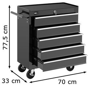 Produktbild für Werkzeugwagen MSW WWG-12, leer