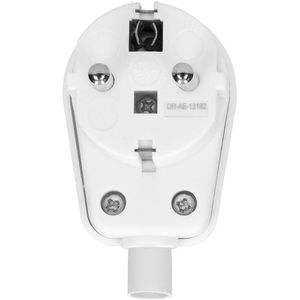 Produktbild für Schutzkontaktstecker Orno AE-13182, 16 A / 230 V, weiß