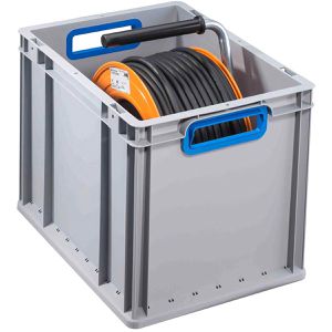 Produktbild für Eurobox Allit ProfiPlus EuroBox 432, grau, 28,5 Liter