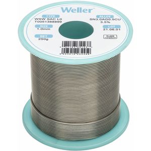 Lötzinn Weller T0051388899, Flussmittel, bleifrei