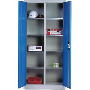 Produktbild für Werkzeugschrank CP-Möbel 8921-311, aus Metall, grau / blau