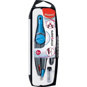 Zirkel Maped 192511 Stop & Safe, 3-teilig