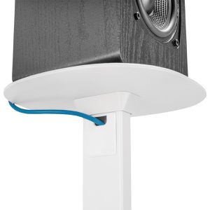 Produktbild für Lautsprecherständer myWall HS23WL, weiß, aus Metall, 2 Stück