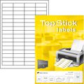 Universaletiketten TopStick labels, 8730, weiß