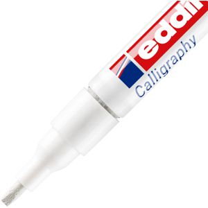 Produktbild für Lackmarker Edding 753, wasserfest &amp; permanent, weiß