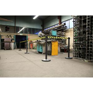 Produktbild für Personenleitsystem ALLROUNDLINE ALA 10, schwarz