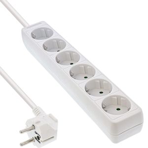 Produktbild für Steckdosenleiste InLine 16461V, mit 1,5m Kabel