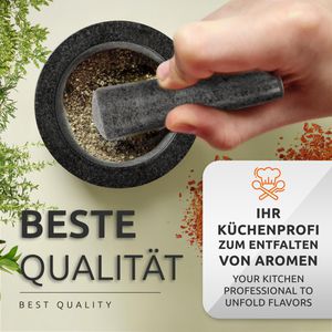Produktbild für Mörser ECENCE 42010102, mit Stößel