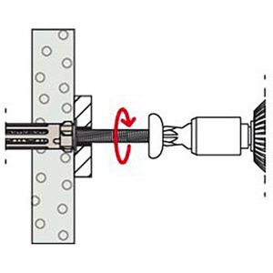 Produktbild für Dübel Fischer 572916 DuoHM 6 x 55 S TX