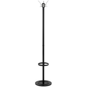 Produktbild für Garderobenständer Haku-Möbel Pat 6, schwarz