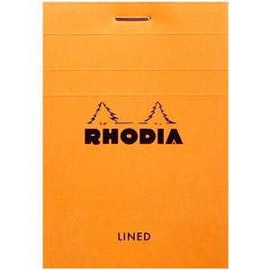 Produktbild für Notizblock Rhodia 11600C, orange, A7