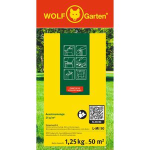 Produktbild für Rasensamen Wolf-Garten L-MI 50 Rasen mit Mikroklee