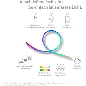 Produktbild für Lichtschlauch tint LED, weiß + farbig