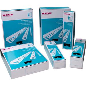 Produktbild für Plastikbinderücken Renz blau, für A4