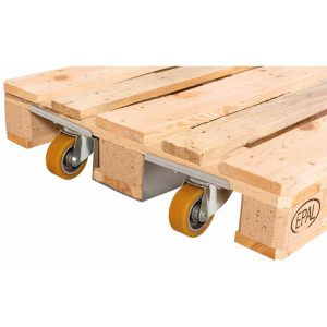 Produktbild für Schwerlastrolle HMH Lenkrolle, für Europalette