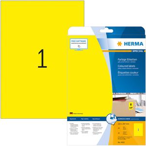 Produktbild für Universaletiketten Herma 4421, Special, gelb