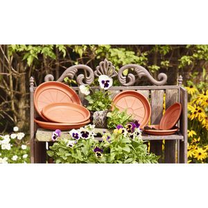 Produktbild für Blumentopf-Untersetzer Greemotion Mira, terrakotta, Ø 11 cm