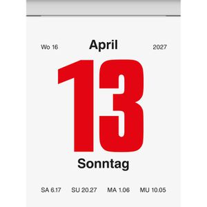 Produktbild für Abreißkalender Brunnen 1070302007, Nr. 2, Jahr 2027
