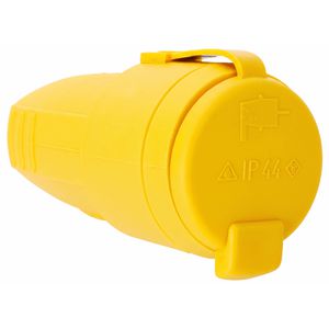 Produktbild für Schutzkontakt-Kupplung as-Schwabe 62413, gelb