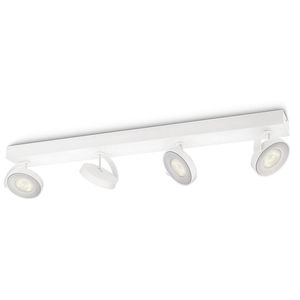 Produktbild für Deckenstrahler Philips Star Clockwork weiß mit LED