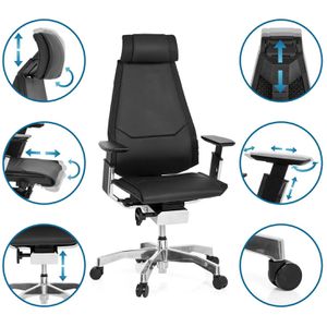 Produktbild für Bürostuhl hJh-OFFICE GENIDIA PRO, 652852