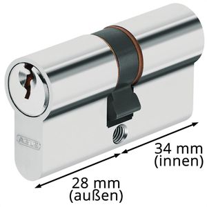Produktbild für Schließzylinder Abus C73N, mit 5 Schlüsseln