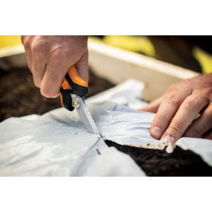 Produktbild für Gartenschere Fiskars Solid Mehrzweck SP320, 1063328, Bypass