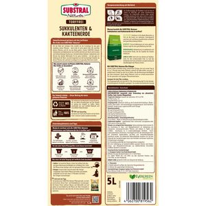 Produktbild für Blumenerde Substral Sukkulenten- &amp; Kakteenerde,Bio