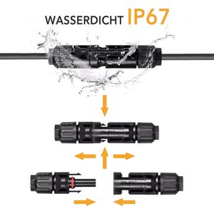 Produktbild für Solarstecker EnjoySolar 5200001, MC4 Stecker &amp; Buchse