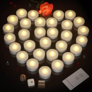 Produktbild für LED-Teelichter Monzana 993217, weiß