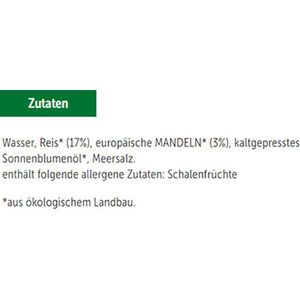 Produktbild für Reisdrink Allos Reis-Mandel Natur, BIO