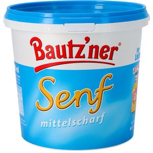Senf Bautzner mittelscharf, fein