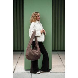 Produktbild für Umhängetasche Reisenthel Moonbag, Polyester, teddy chocolate