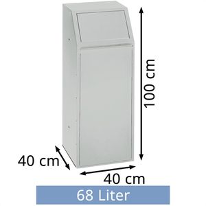 Produktbild für Mülleimer VAR P80, 1984, lichtgrau