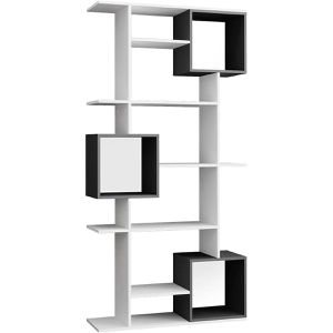 Produktbild für Bücherregal Vicco Cube, weiß / anthrazit