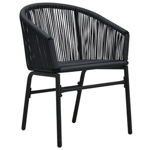 Produktbild für Gartenstuhl vidaXL 48135, Polyrattan