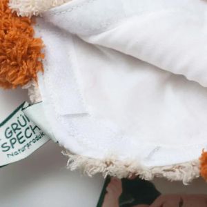 Produktbild für Wärmekissen GRÜNSPECHT Bär, 22 x 22 cm, mit Kirschkernen