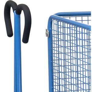 Produktbild für Handwagen Fetra 6433V, mit 4 Gitterwänden