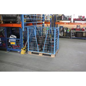 Produktbild für Palettenaufsatz VARIOfit Typ 63, pa-080.024, blau, Stahl
