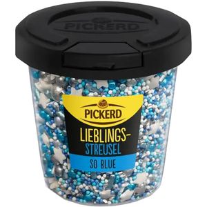 Produktbild für Zuckerstreusel PICKERD Lieblingsstreusel So Blue, im Becher