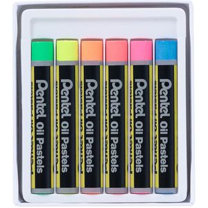 Produktbild für Ölkreide Pentel Oil Pastels, PHN-F6
