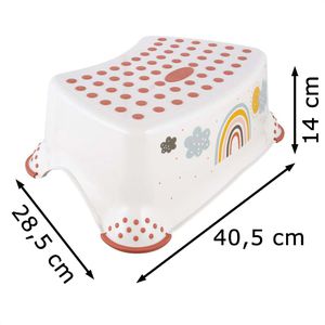 Produktbild für Tritthocker Keeeper Tomek, Rainbow, für Kinder