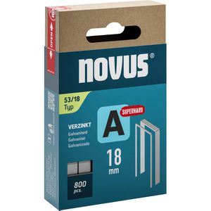 Tackerklammern Novus-Tools 53/18 superhart, 18mm