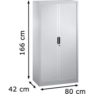 Produktbild für Rollladenschrank CP-Möbel Omnispace, aus Metall