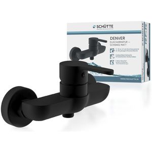 Produktbild für Duscharmatur Schütte Denver, schwarz matt