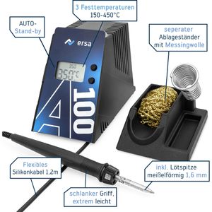 Produktbild für Lötstation Ersa 0A100, Set