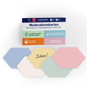 Produktbild für Moderationskarten Magnetoplan 112502210, 250 Stück